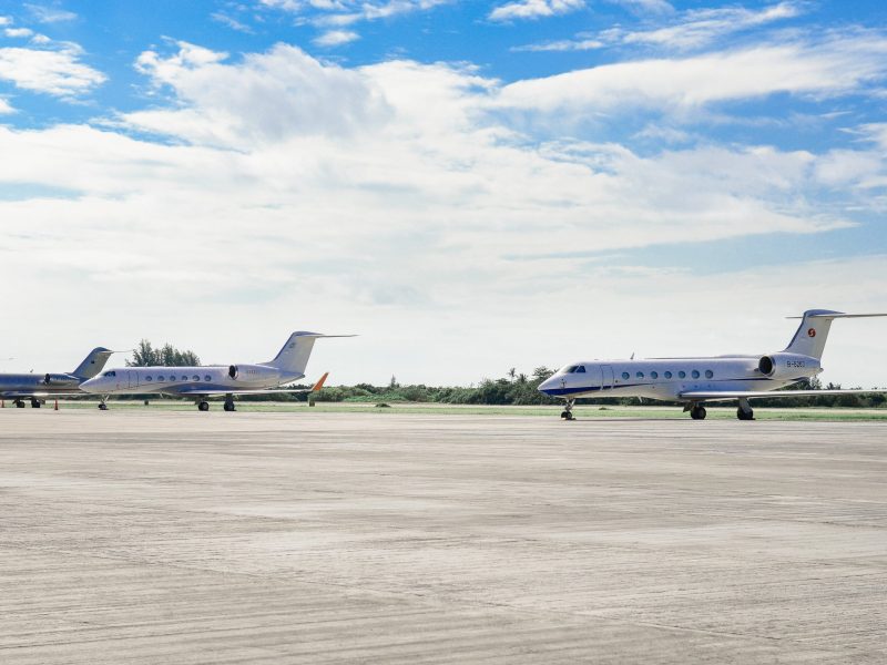 Private Jets Runway